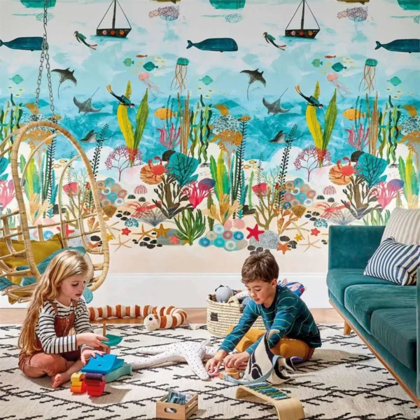 Above and Below Wallpanel - Marine Life by Above and Below Wallpanel - Marine Life from