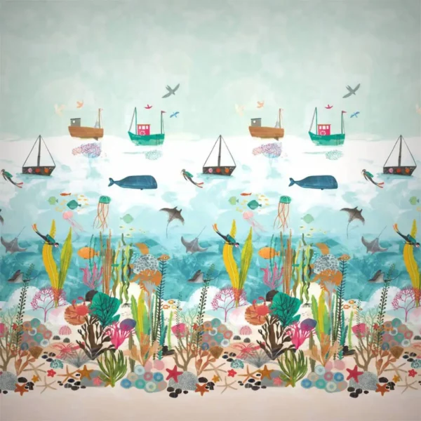 Above and Below Wallpanel - Marine Life by Above and Below Wallpanel - Marine Life from