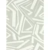 white geometric wallpaper from harlequin