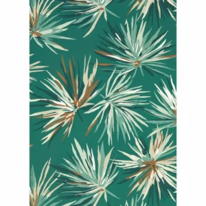 green botanical wallpaper from harlequin