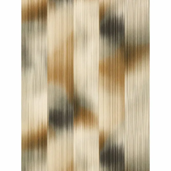 Oscillation Wallpaper - Tobacco / Slate by white misc wallpaper from harlequin