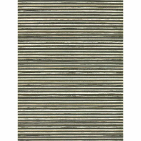 Gradiate Wallpaper - Ebony / Parchment by black-grey striped wallpaper from harlequin