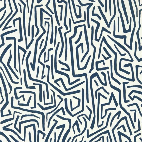 Melodic Wallpaper - Japanese Ink / Origami by blue misc wallpaper from harlequin