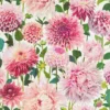 pink botanical wallpaper from harlequin