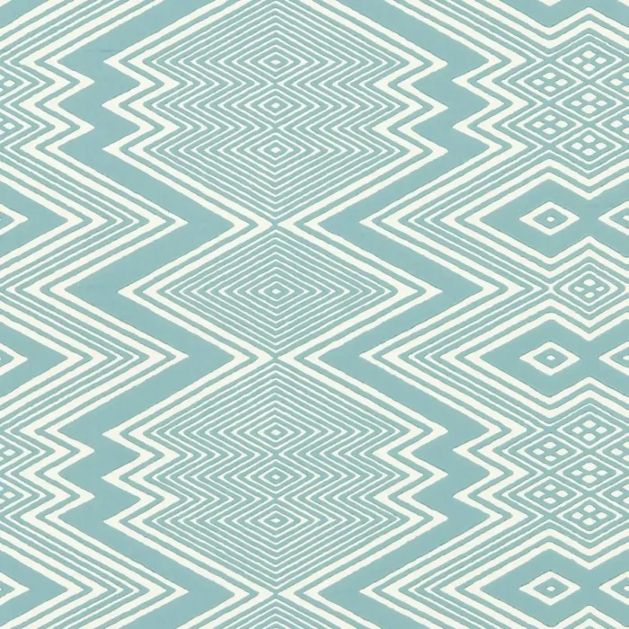Ankara Wallpaper - Sky / Awakening swatch