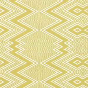 yellow geometric wallpaper from harlequin
