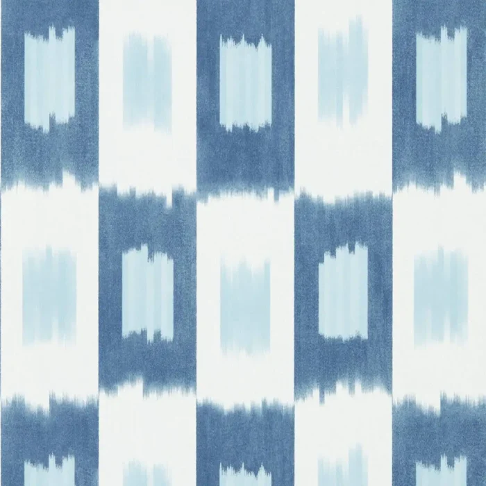 Shiruku Wallpaper - Wild Water / Azul / Exhale swatch