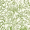 green botanical wallpaper from harlequin