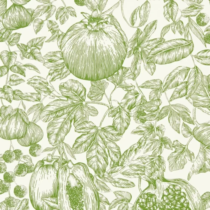 Melograno Wallpaper - Forest / First Light swatch