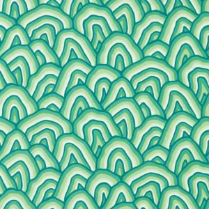 green traditional wallpaper from harlequin