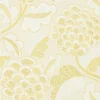 yellow botanical wallpaper from harlequin