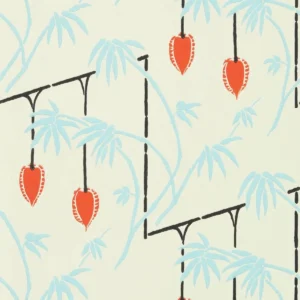 multicolour botanical wallpaper from harlequin