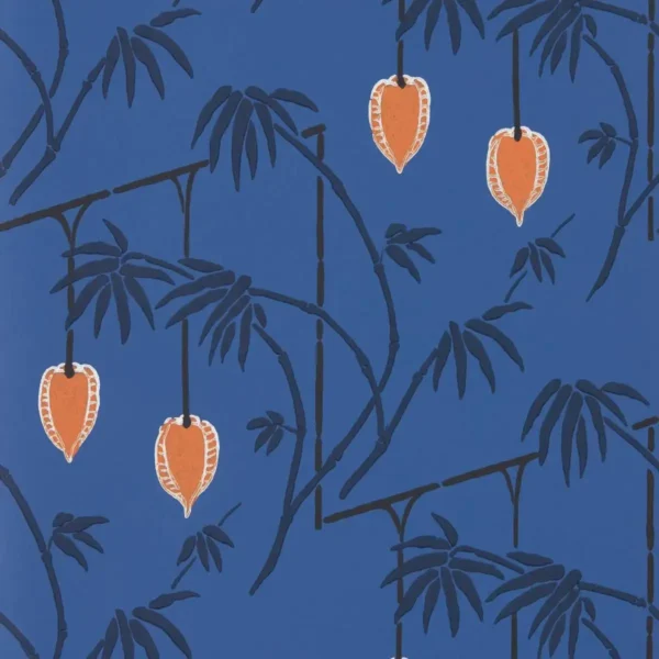 green botanical wallpaper from harlequin
