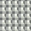 black-grey geometric wallpaper from harlequin