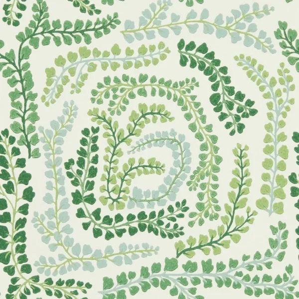 Fayola Wallpaper - Clover / Chalk from