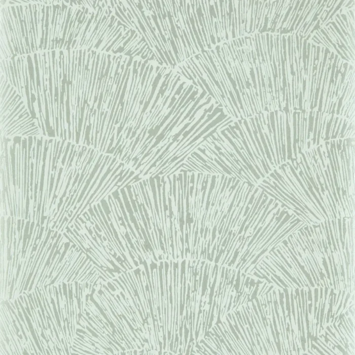 Tessen Wallpaper - Titanium fabric swatch HM6W112181