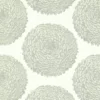 black-grey botanical wallpaper from harlequin