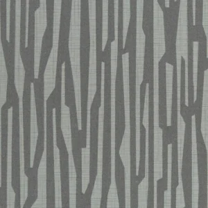 black-grey striped wallpaper from harlequin
