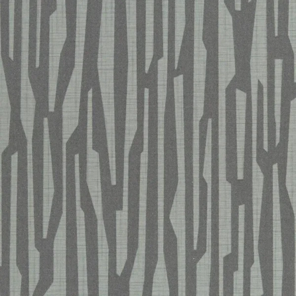 Zendo Wallpaper - Graphite by black-grey striped wallpaper from harlequin