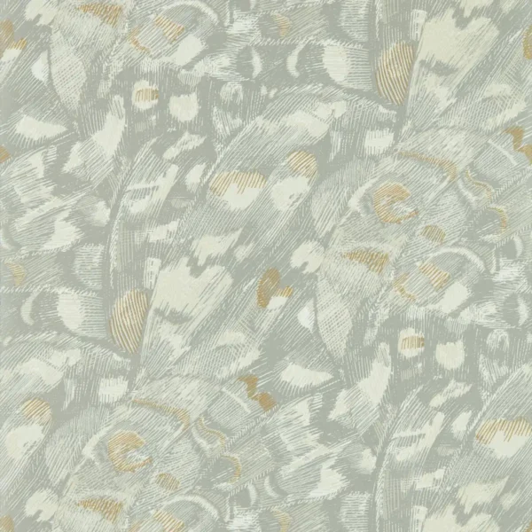 Lamina Wallpaper - Titanium / Oyster by black-grey animal wallpaper from harlequin