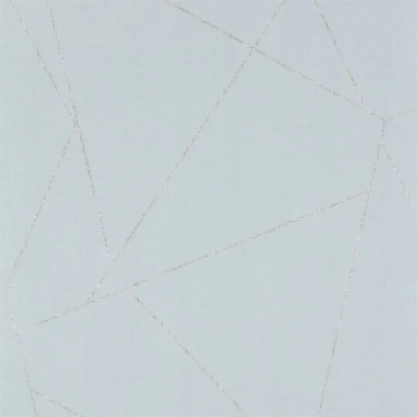 Parapet Wallpaper - Graphite by black-grey geometric wallpaper from harlequin