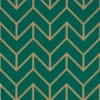 green geometric wallpaper from harlequin
