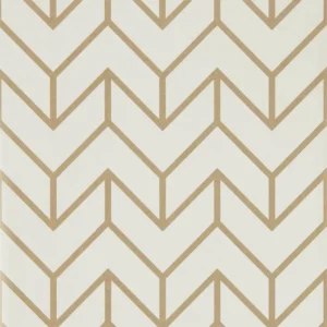 brown geometric wallpaper from harlequin