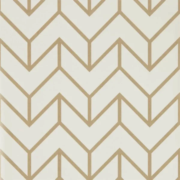 Tessellation Wallpaper - Gilver by brown geometric wallpaper from harlequin