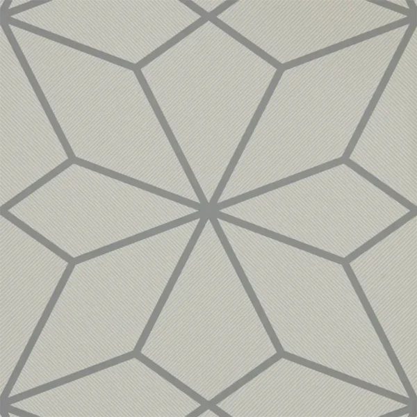 Axal Wallpaper - Slate by black-grey geometric wallpaper from harlequin