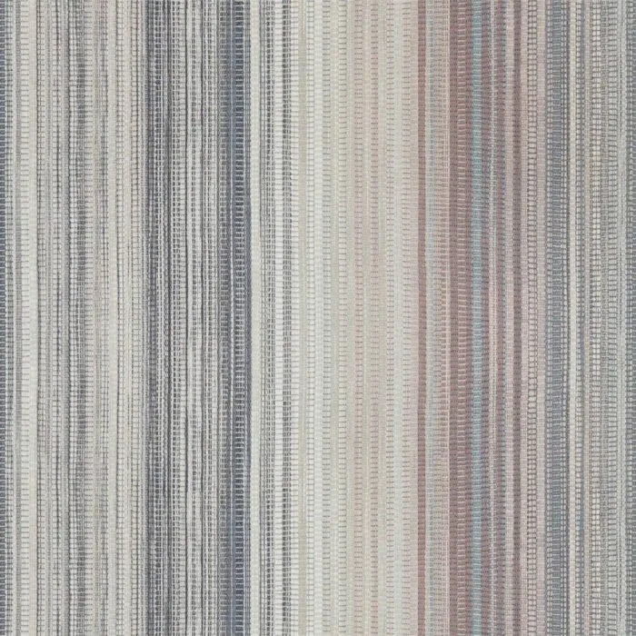 Spectro Stripe Wallpaper - Steel Blush swatch