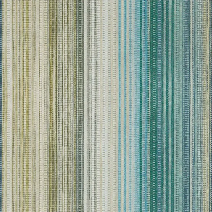Spectro Stripe Wallpaper - Emerald Marine swatch
