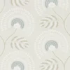 brown botanical wallpaper from harlequin