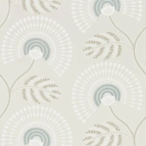 brown botanical wallpaper from harlequin