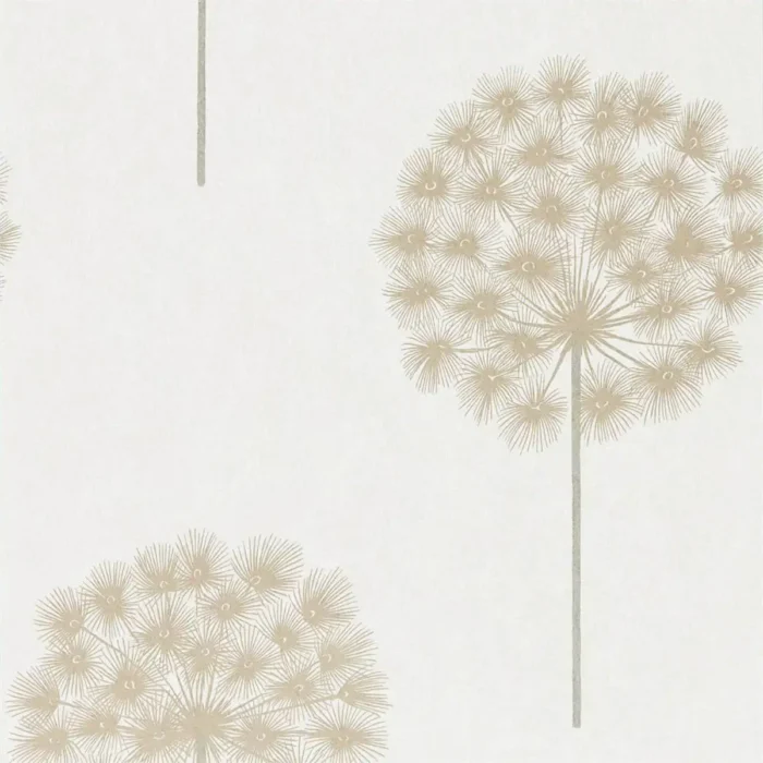 Amity Wallpaper - Linen / Chalk swatch