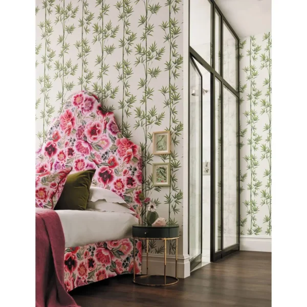Isabella Wallpaper - Sky / Porcelain by Isabella Wallpaper - Sky / Porcelain from