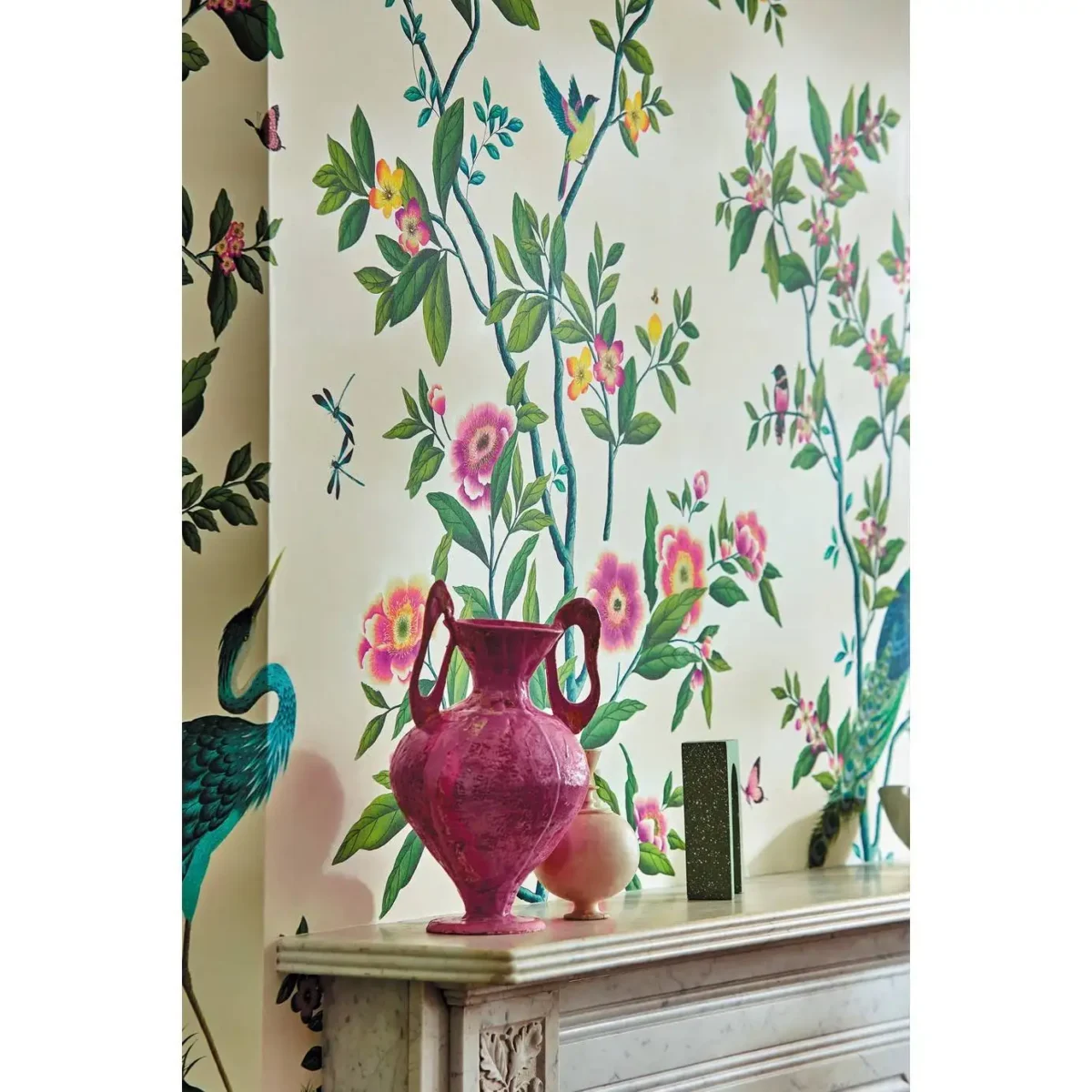 Florence Wallpaper - Fig Blossom / Apple / Peony by Florence Wallpaper - Fig Blossom / Apple / Peony from