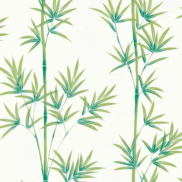 Isabella Wallpaper - Porcelain / Bamboo from