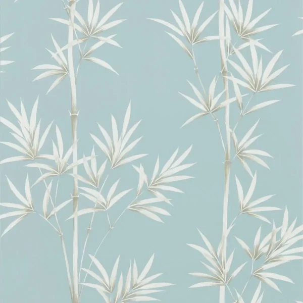 Isabella Wallpaper - Sky / Porcelain by Isabella Wallpaper - Sky / Porcelain from