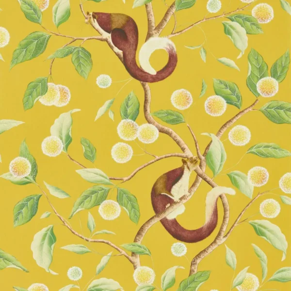 Nellie Wallpaper - Honey / Meadow by Nellie Wallpaper - Honey / Meadow from