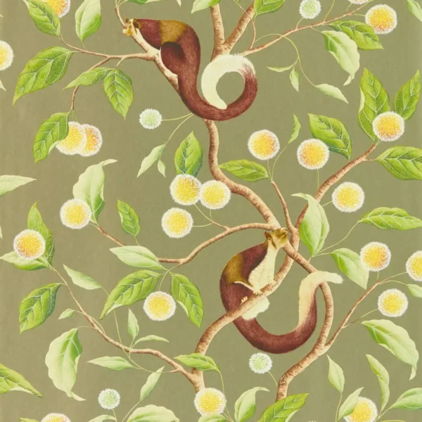Nellie Wallpaper - Gilver / Meadow by Nellie Wallpaper - Gilver / Meadow from