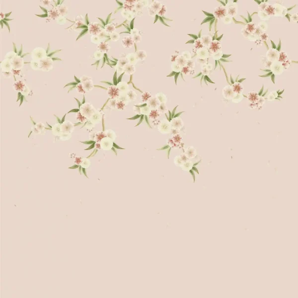 Rosa Wallpaper - Blush Pearl / Peony / Meadow by Rosa Wallpaper - Blush Pearl / Peony / Meadow from