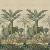 green animal wallpaper from john derian