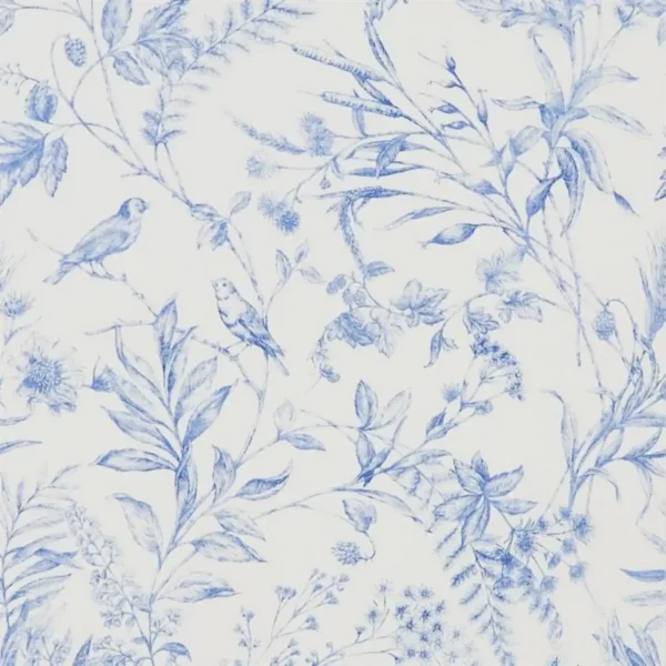 blue botanical wallpaper from ralph lauren