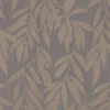 black-grey botanical wallpaper from romo