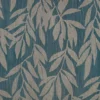 blue botanical wallpaper from romo
