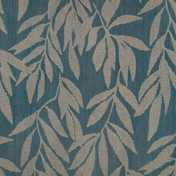 Delphine Wallpaper - Tapestry by blue botanical wallpaper from romo