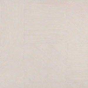 white geometric wallpaper from romo