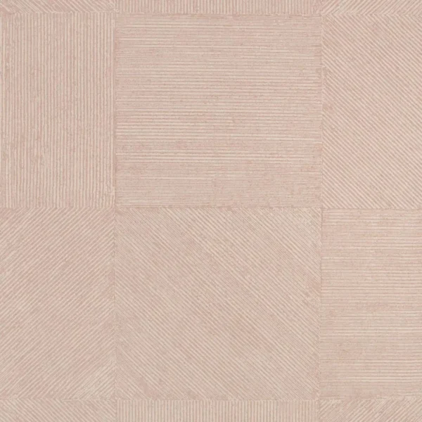 Nula Wallpaper - Wild Rose by pink geometric wallpaper from romo
