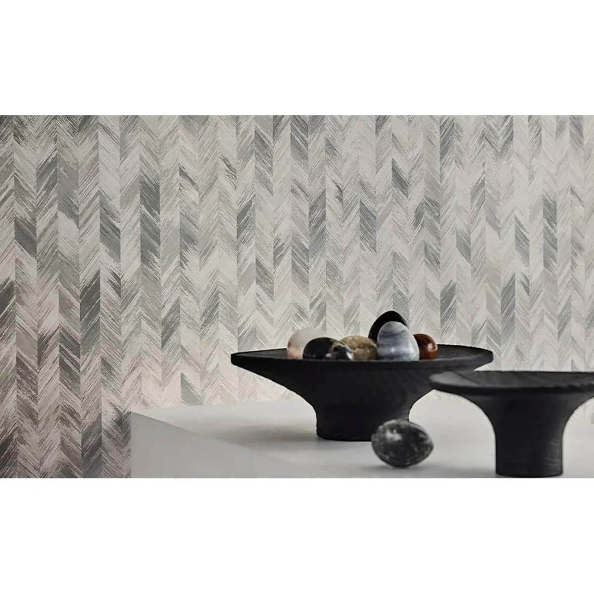 Picota Wallpaper - Swedish Grey by Picota Wallpaper - Swedish Grey from