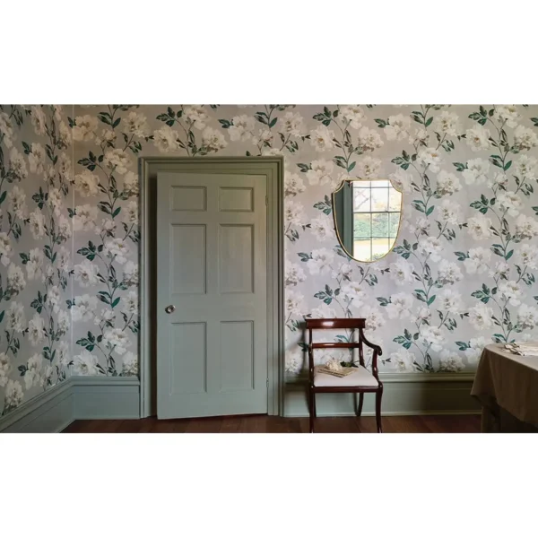 Sarita Wallpaper - Silver from